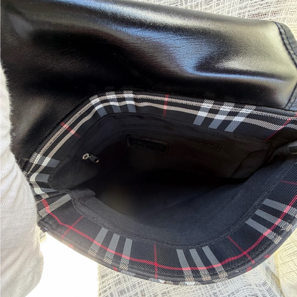 Authentic Burberry Blue Label Black Nova Check Crossbody Bag unisex - Picture 14 of 17